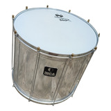 Surdo 24 X 10 Inca Percusión Alto 50cm-casco Pulido-cromados