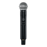 Shure Slxd2 Sm58 Transmisor Inalámbrico Digital De Mano