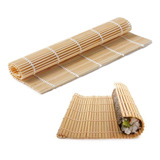 ¡   Esterilla En Bamboo Elabora Rollos De Sushi !!