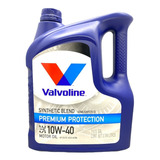 Aceite Valvoline Semisintetico Premium Protection 10w40 4 Lt