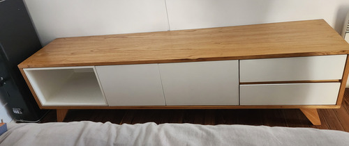 Rack Tv Nórdico Madera Paraíso