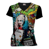 Camiseta Harley Quinn Wason Guason Novia Dc Comic Aves Presa