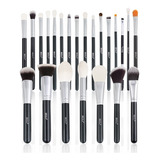 Set 23 Brochas Para Rostro Y Ojos Pelo Mixto Beili