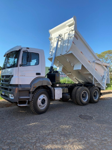 MERCEDES-BENZ AXOR 4144 6X4 ANO 2012/2013 CAÇAMBA BASCULANTE