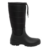 Bota Lluvia Green Box Negro Mujer 1324