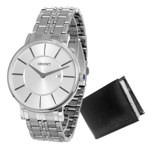 Relógio Orient Masculino Eternal Slim Mbss1261 S1sx Oferta