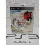 Jogo Okami Hd Ps3 Midia Física Completo Raro R$179,90