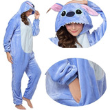 Pijama Enteros Stitch - Enterito Hombre Y Mujer L Talla