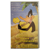 El Pato Lucas En La Isla De La Fantasía Vhs Original 