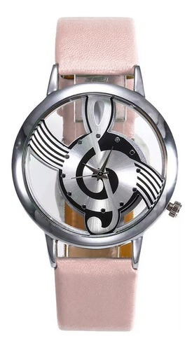 Relojes Nota Musical Pulseras Cuerina Para Mujer, Oferta !!