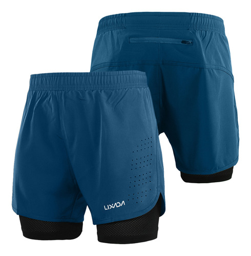 Pantalones Cortos Deportivos Liner Lixada Active Longer Shor