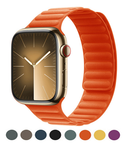 Correa Magnética De Ultra Silicona Para Apple Watch Iwatch S