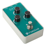 Pedal Distorsión P/ Guitarra Foxgear Rats Color Turquesa/blanco