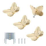 Gold Butterfly Cabinet Knobs Kitchen Hardware For Cabinets C