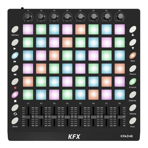 Kfx Kpad 48 Controlador Midi Sequenciador Pad Ableton Loja