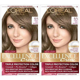 L'oreal. Excellence Creme, Tinte Permanente. 6a Marron Ceniz