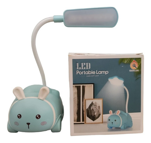 Lampara Escritorio Led Cat Flexible Recargable Usb Micro Usb