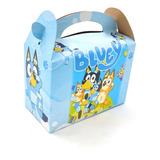 Caja Cajita Feliz Sorpresa X12 Unidades Bluey Perro Niño