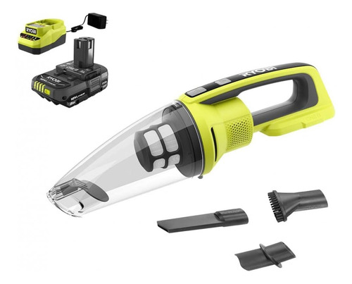 Ryobi One - Kit De Aspiradora De Mano Inalámbrica De 18 V Co