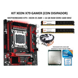 Kit Gamer Machinist Nuevo X79 Xeon 2689v1+16gb Ram+disipador