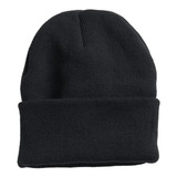 Gorro De Lana Negro Liso Rocky Policia Ejercito Outdoor 