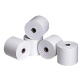 Rollos Térmicos 80x80 Mm Papel Térmico De 65 Grs 5 Unidades