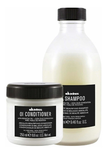 Shampoo Y Acondicionador Oi Davines