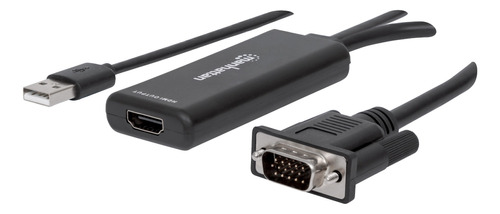 Convertidor Vga Y Usb A Hdmi Manhattan 152426r