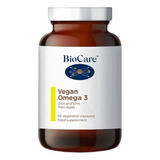 Omega 3 Vegano Biocare 60 Cap - Aldea Nativa