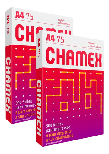 Kit C/9 Pacote De Folha A4 Sulfite C/500 Uni - Chamex