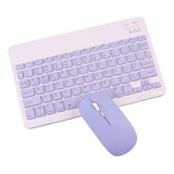 Teclado E Mouse Bluetooth Xiaomi Mi Pad 5 Pro Lilás Abnt 1