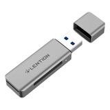 Lector De Tarjetas Usb 3.0 De Aluminio H7 Adaptador Sd 3.0