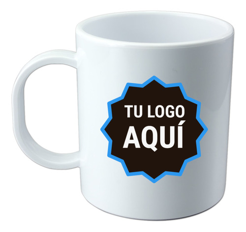 35 Tazas Plastico Sublimadas Personalizada Logo Foto Frase