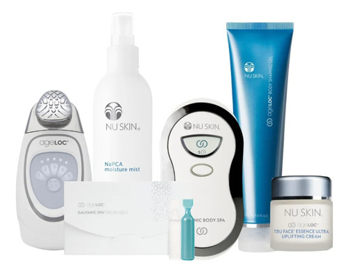 Kit Dúo Galvanica Facial Y Corporal Nuskin Basico