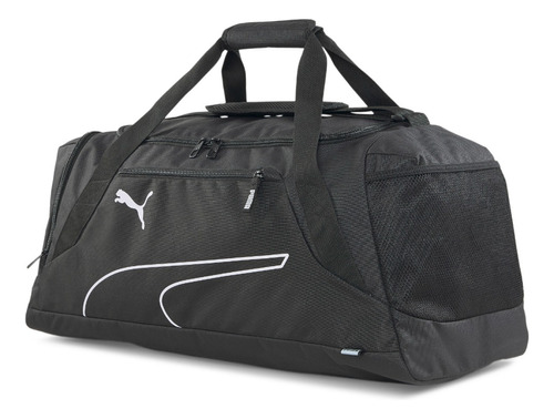 Maleta Puma Fundamentals Sports Bag M Color Negro Liso