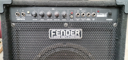 Amplificador De Bajo Fender Rumble 60