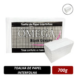 Papel Toalha Interfolha Luxo 22 X 21 Cm 700g Full