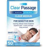 Clear Passage | Nasal Strips | Respirar Mejor | 50 Count Md