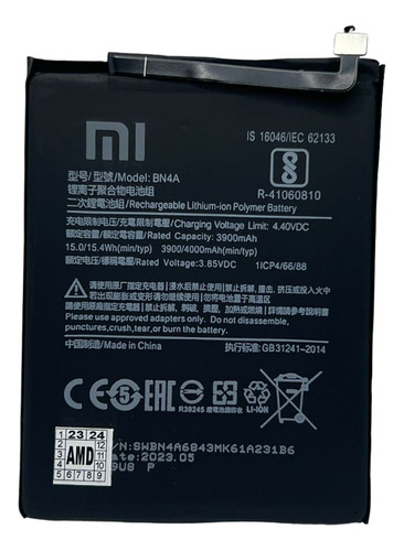 Flex Carga Bateria Bn4a Xiaomi Redmi Note7 Orig Nova +nf +ga