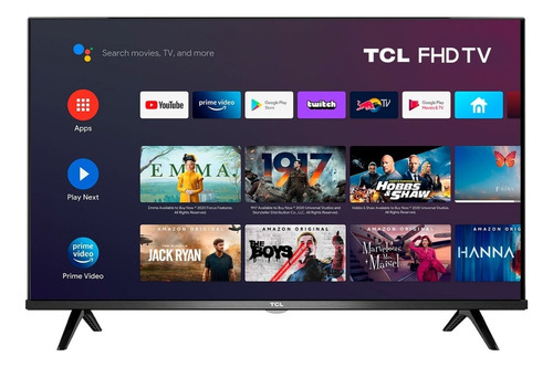 Televisor Tcl 43 43s60a Fhd Led Plano Smart Tv Android