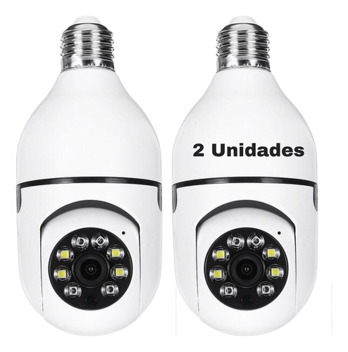 Camera Lampada De Vigilancia Discreta Espiã 360 Full Hd Wifi