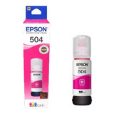 Tinta Epson T504 Tinta Continua 70ml L4150 L4160 L6161 