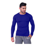 Camisa Térmica Uv 50+ Segunda Pele Camiseta Blusa Malha Fria