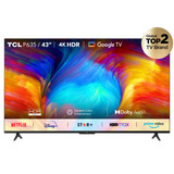 Smart Tv Tcl Series P635 43p635 Led Google Tv 4k 43  110v/220v