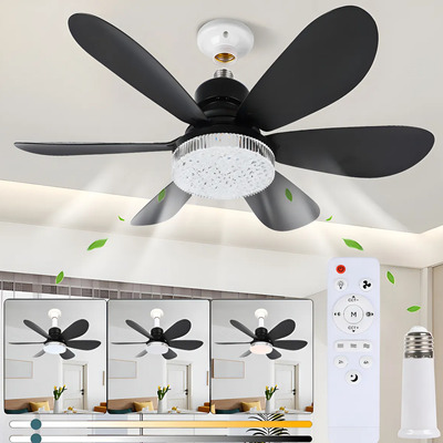 Y Foco Ventilador De Techo Led 40w Base E26 Con Control | Envío gratis