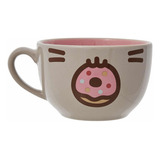 Pusheen Cat Donut Face Latte Coffe Mug Enesco Original