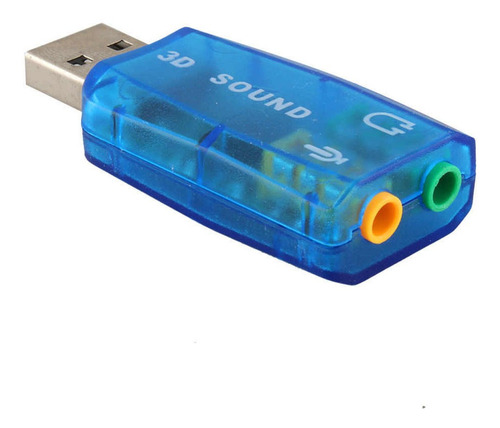 Tarjeta De Sonido Usb 5.1 Adaptador Sonido Usb 5.1