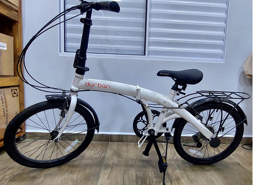 Bicicleta Durban Eco+adulto - Aro20 6v Branco