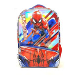 Mochila Espalda Spiderman 10169 Original Escolar 17'