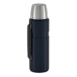 Termo Thermos 1.2lt Acero Inoxidable Cebador 24 Hs Sk2010 Color Azul Marino